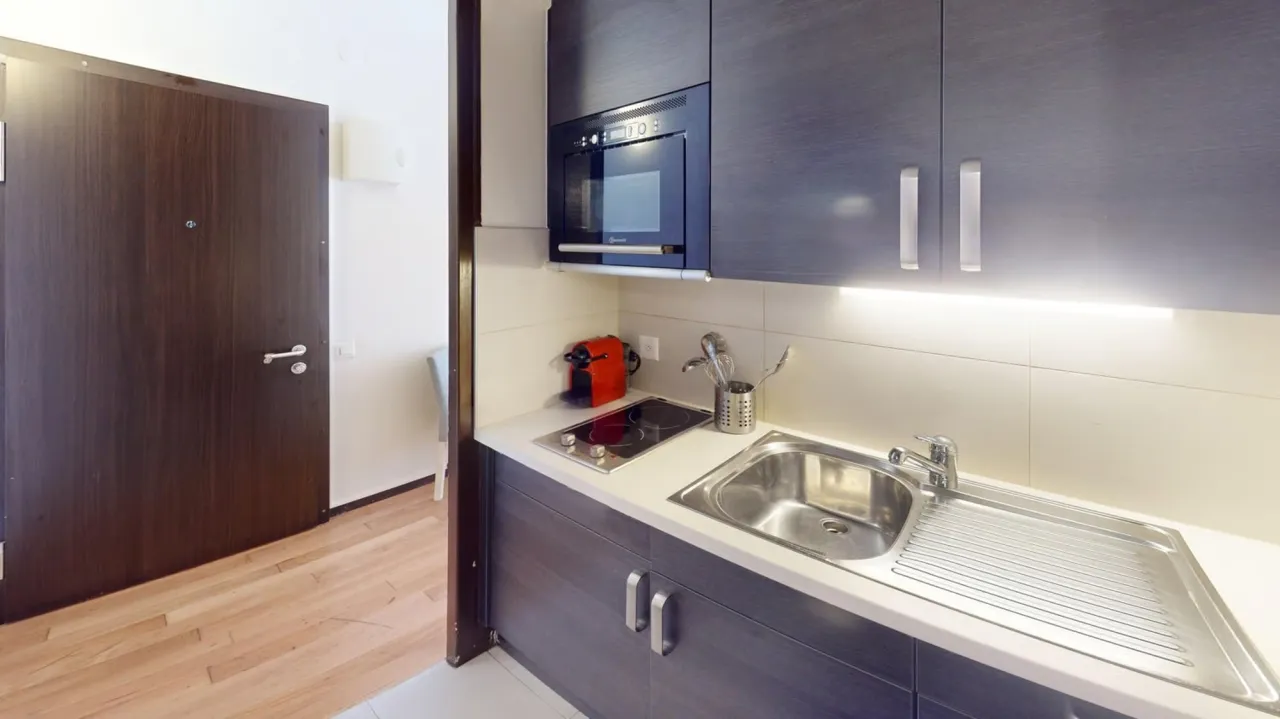 Well-located 22 m² studio apartment in Geneva's Plainpalais district – photo 1