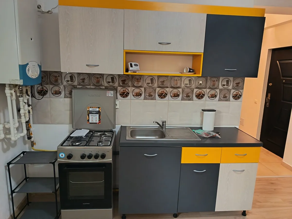 București Militari Residence, apartament la parter, mobilat si utilat – thumbnail 7