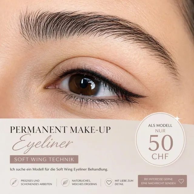 PERMANENT MAKE-UP (EYELINER / SOFT WING TECHNIK)