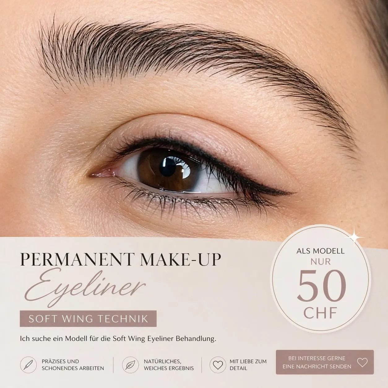 PERMANENT MAKE-UP (EYELINER / SOFT WING TECHNIK)