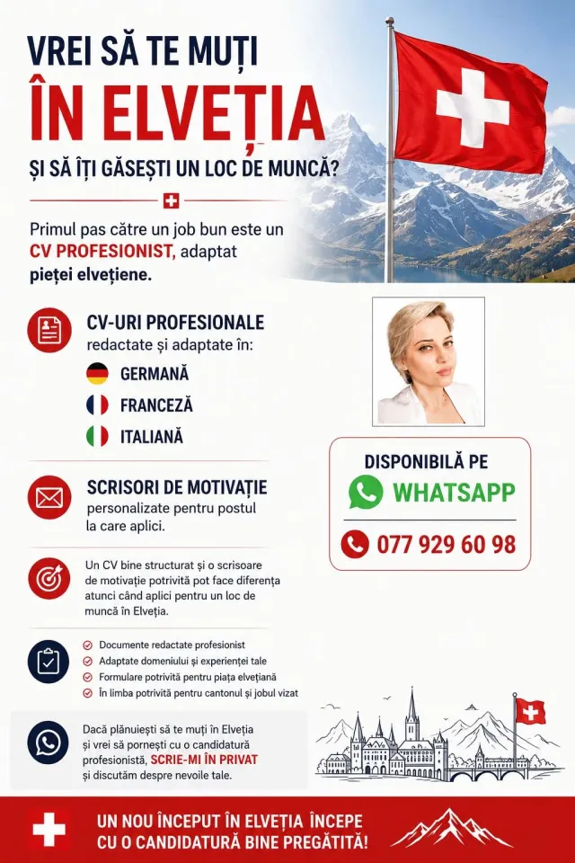 WANT TO MOVE TO SWITZERLAND AND FIND A JOB?