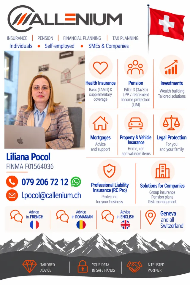 Insurance, taxes, pension specialist