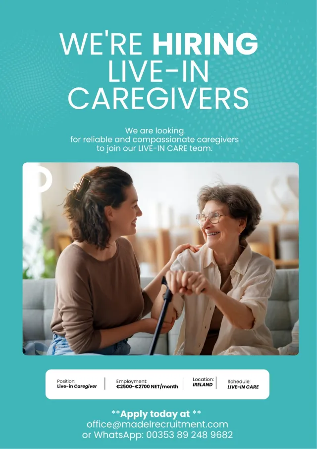We are looking for caregivers/ nurses